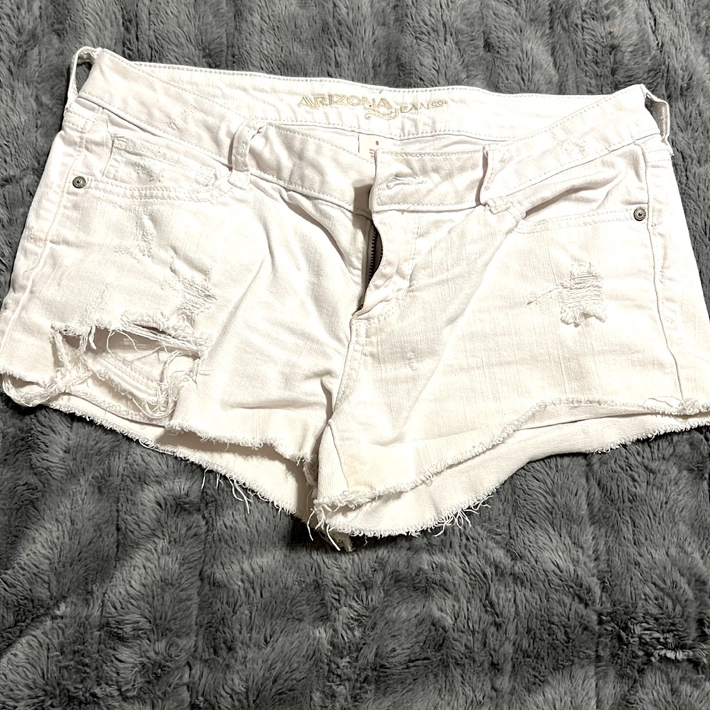 Arizona White Jean Shorts